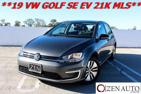 2019 Volkswagen e-Golf SE