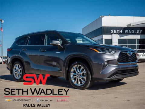 2021 Toyota Highlander Hybrid for sale at Seth Wadley Chevy Perry in Perry OK