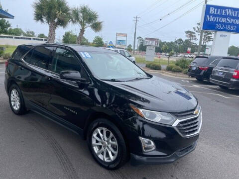 2018 Chevrolet Equinox for sale at BlueWater MotorSports in Wilmington NC