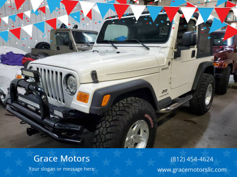 2006 Jeep Wrangler for sale at Grace Motors in Evansville IN