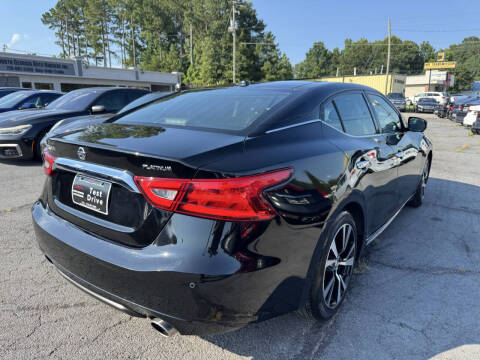 2018 Nissan Maxima Platinum