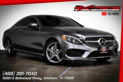 2018 Mercedes-Benz C-Class for sale at EXTREME SPORTCARS INC in Addison TX