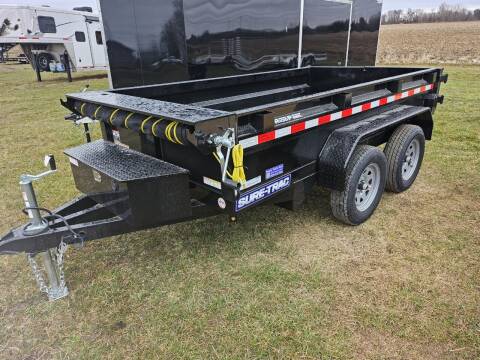 2024 Sure-Trac 5 x 10 Dump trailer for sale at Swartz Trailer Sales LLC in Harbor Beach MI
