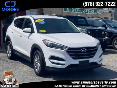 2016 Hyundai Tucson for sale at CJ Motors Inc. in Beverly MA