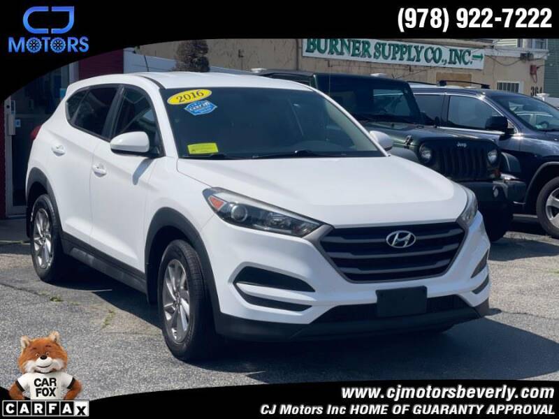 2016 Hyundai Tucson for sale at CJ Motors Inc. in Beverly MA