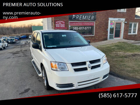 2009 Dodge Grand Caravan for sale at PREMIER AUTO SOLUTIONS in Spencerport NY