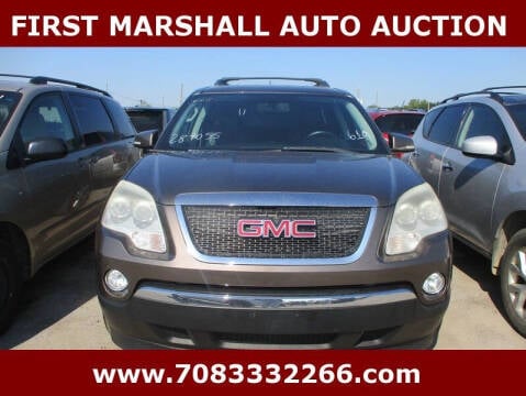 2011 GMC Acadia for sale at First Marshall Auto Auction in Harvey IL