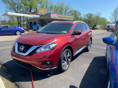 2015 Nissan Murano for sale at BEST AUTO SALES in Russellville AR