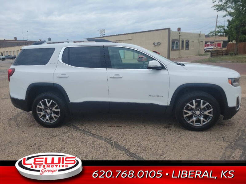 Used 2023 GMC Acadia SLT with VIN 1GKKNUL45PZ237108 for sale in Liberal, KS