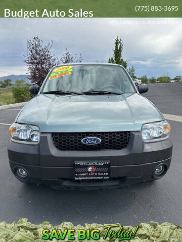 2006 Ford Escape for sale at Budget Auto Sales in Carson City NV