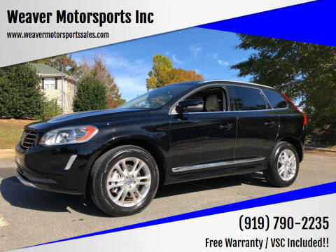 2014 Volvo XC60 for sale at Weaver Motorsports Inc in Cary NC