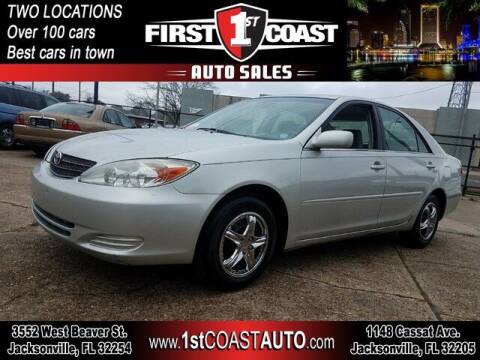 2003 Toyota Camry for sale at First Coast Auto Sales in Jacksonville FL