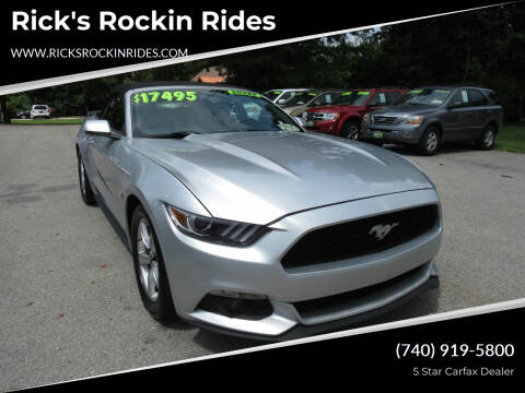 2015 Ford Mustang for sale at Rick's Rockin Rides in Reynoldsburg OH