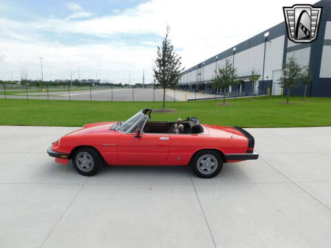 1984 Alfa Romeo Spider Veloce
