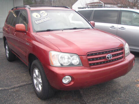 2003 Toyota Highlander for sale at Autoworks in Mishawaka IN