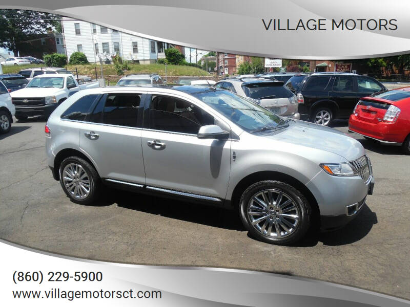 2012 Lincoln MKX for sale at Village Motors in New Britain CT