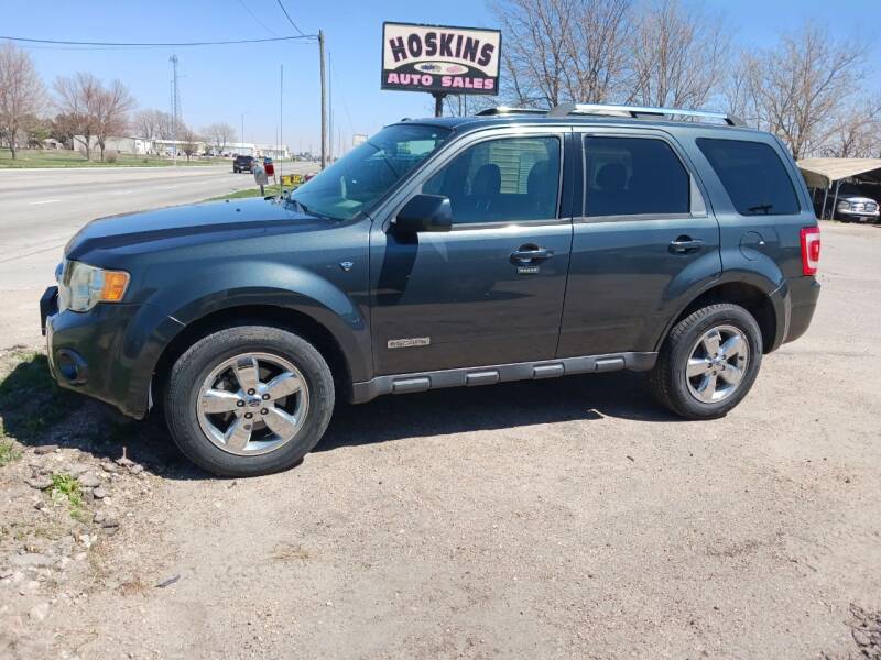 2008 Ford Escape for sale at Hoskins Auto Sales in Hastings NE