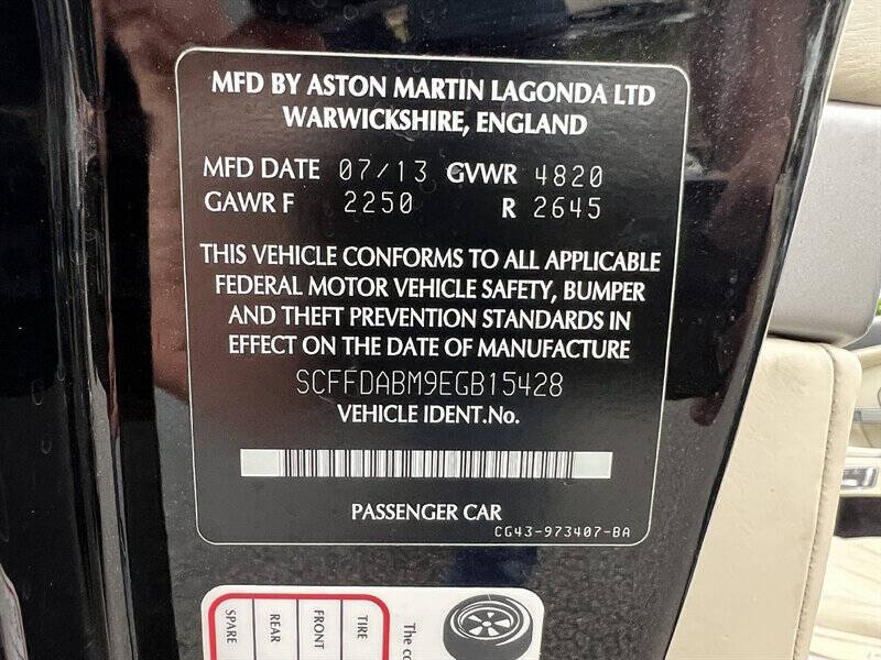 2014 Aston Martin DB9 26