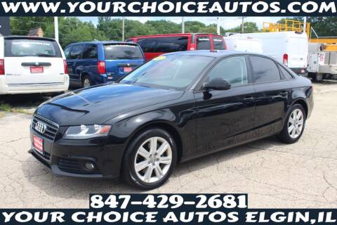 2012 Audi A4 for sale at Your Choice Autos - Elgin in Elgin IL