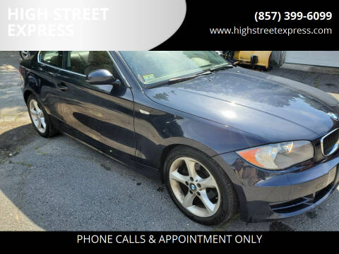 Bmw 1 Series For Sale In Waltham Ma High Street Express