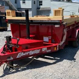2026 Liberty Trailers 7X14 LOW SIDE DUMP