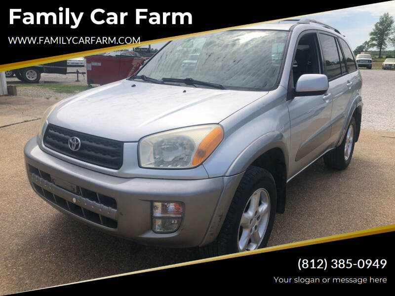 2001 Toyota RAV4 for sale at Family Car Farm in Princeton IN
