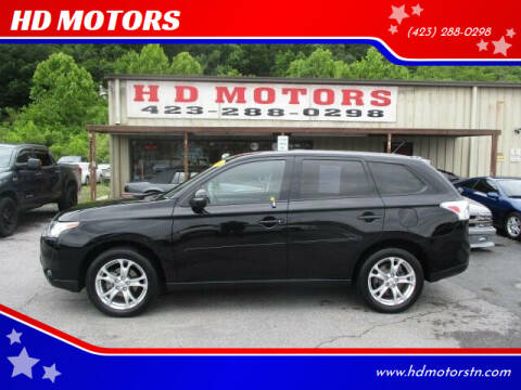 2014 Mitsubishi Outlander for sale at HD MOTORS in Kingsport TN
