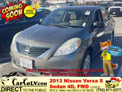 2013 Nissan Versa for sale at The Car Company in Las Vegas NV