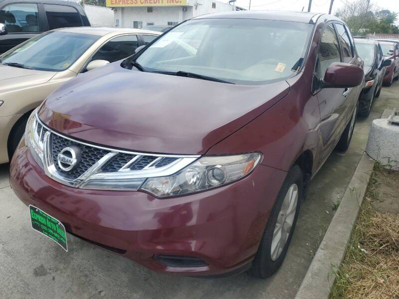 2012 Nissan Murano for sale at Express Auto Sales in Los Angeles CA