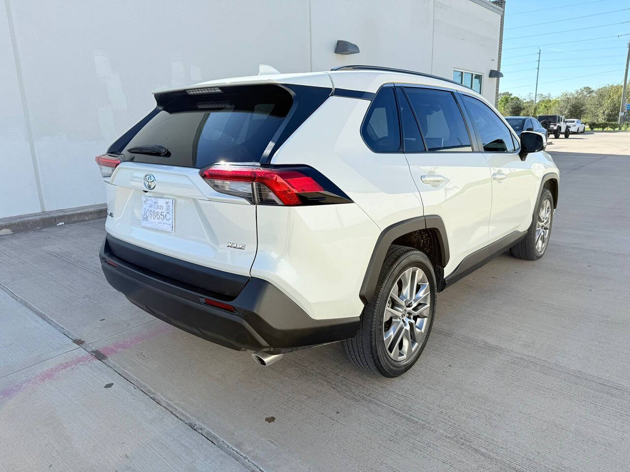 2021 Toyota RAV4 for sale at BLESSED MOTORS SALES in Houston, TX