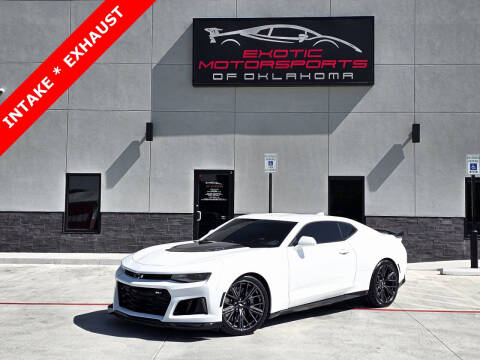 2018 Chevrolet Camaro for sale at Exotic Motorsports of Oklahoma in Edmond OK