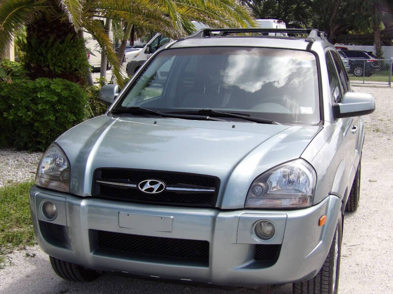 Used 2007 Hyundai Tucson Limited with VIN KM8JN12D77U477938 for sale in Fort Myers, FL