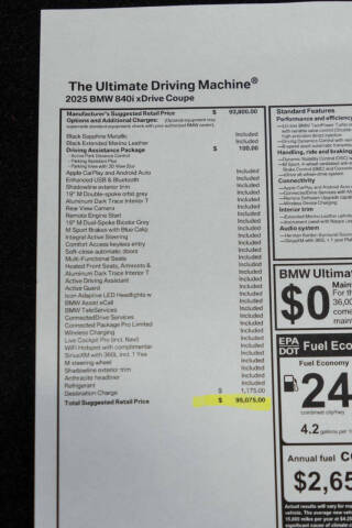 2025 BMW 8 Series 840i xDrive