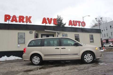 2016 Dodge Grand Caravan for sale at Park Ave Auto Inc. in Worcester MA