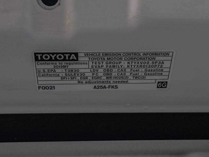 2019 Toyota Camry LE