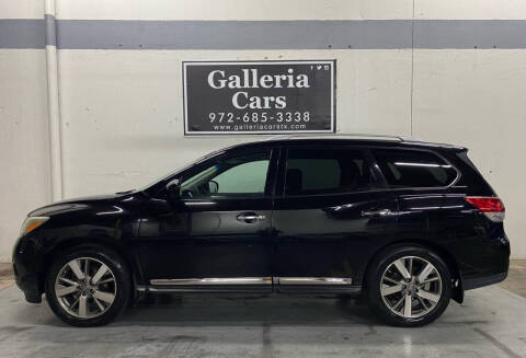 2014 Nissan Pathfinder for sale at Galleria Cars in Dallas TX