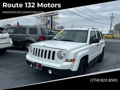 2013 Jeep Patriot for sale at Route 132 Motors in Hyannis MA