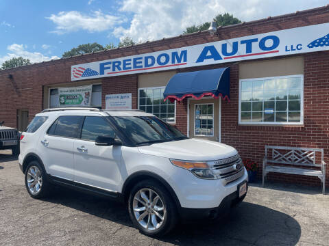 2013 Ford Explorer for sale at FREEDOM AUTO LLC in Wilkesboro NC