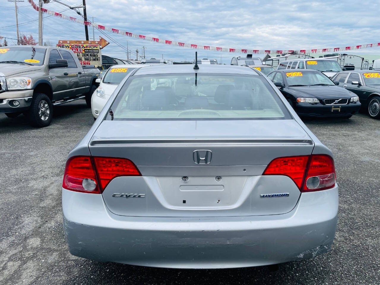 2007 Honda Civic for sale at New Creation Auto Sales in Everett, WA