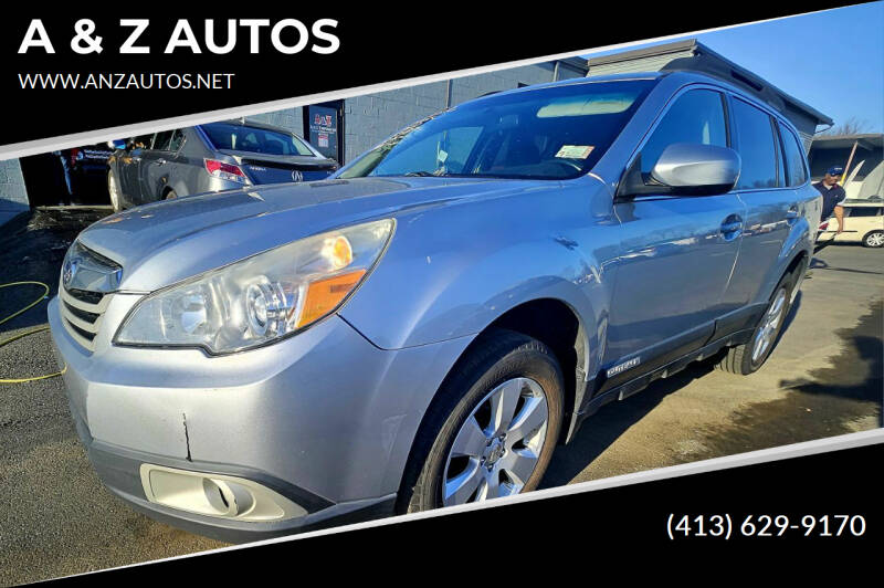 2012 Subaru Outback for sale at A & Z AUTOS in Westfield MA