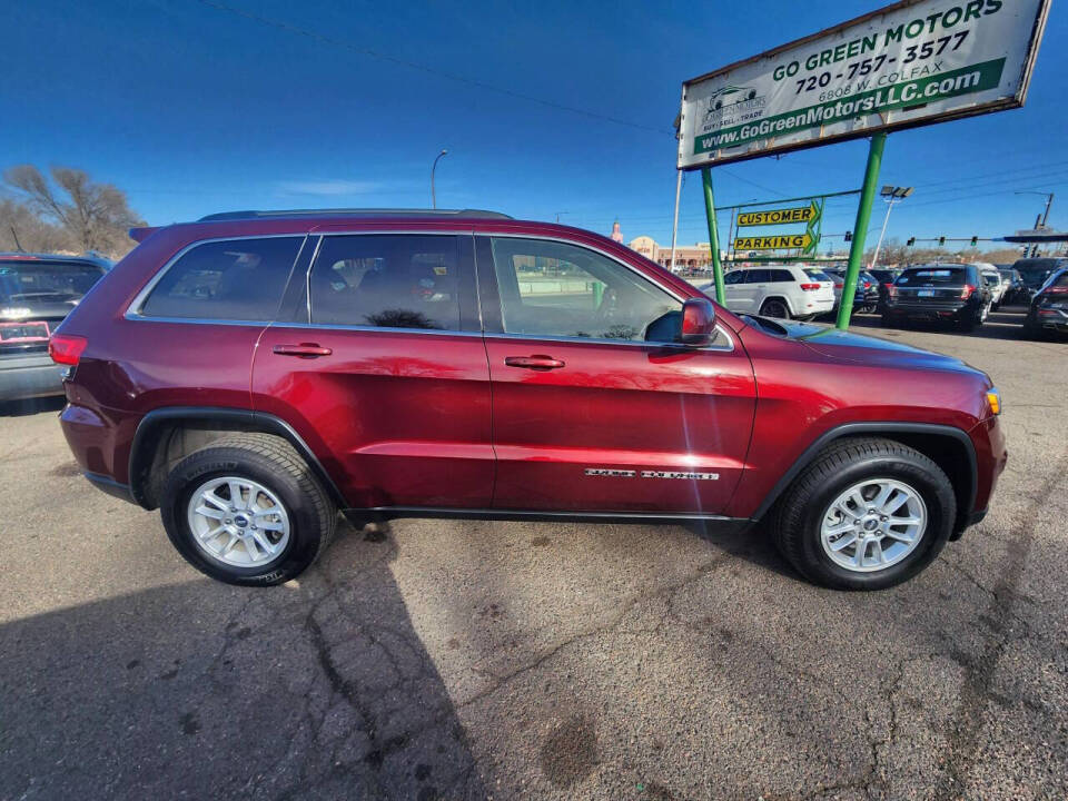 2018 Jeep Grand Cherokee for sale at GO GREEN MOTORS in Lakewood, CO