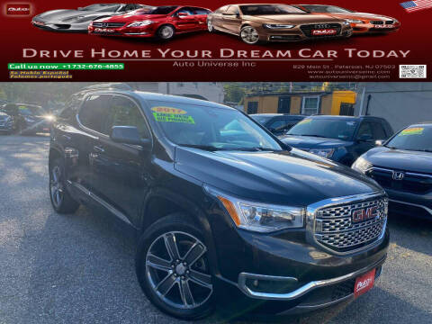 2017 GMC Acadia for sale at Auto Universe Inc in Paterson NJ