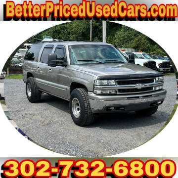 2001 Chevrolet Suburban for sale at Better Priced Used Cars in Frankford DE
