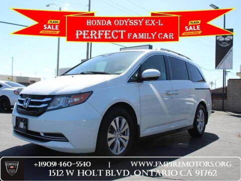 2016 Honda Odyssey for sale at Empire Motors in Acton CA