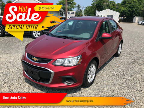 2017 Chevrolet Sonic for sale at Jims Auto Sales in Lakehurst NJ