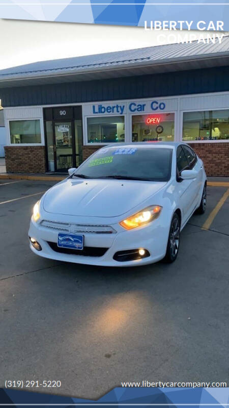 2014 Dodge Dart for sale at LIBERTY CAR COMPANY in Waterloo IA