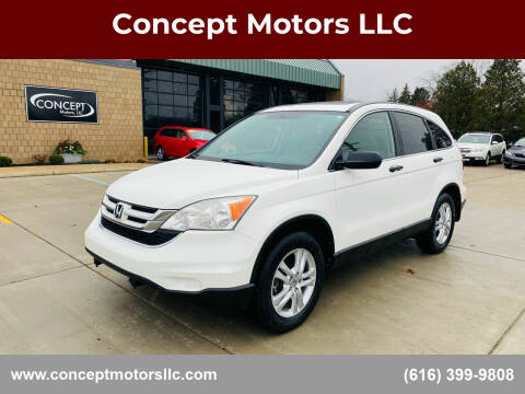 2011 Honda CR-V for sale at Concept Motors LLC in Holland MI
