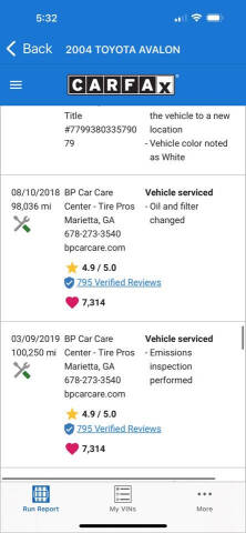 2004 Toyota Avalon XLS