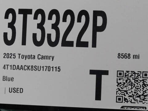 2025 Toyota Camry LE