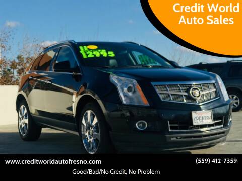 2011 Cadillac SRX for sale at Credit World Auto Sales in Fresno CA